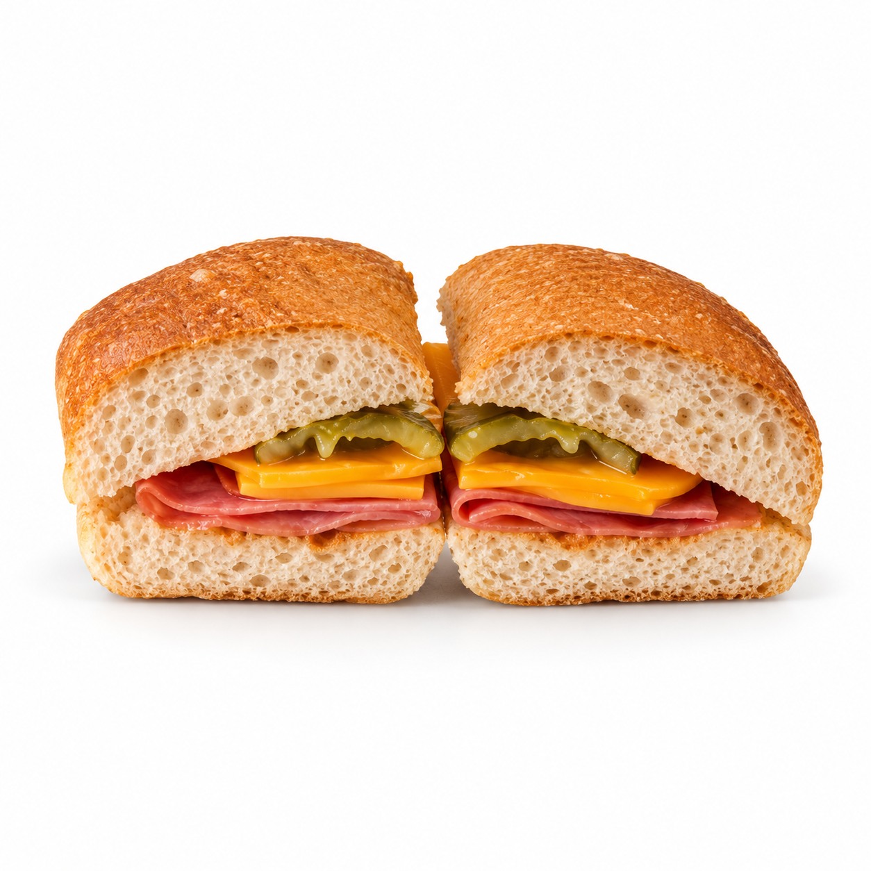 CHEDDAR PEYNİRLİ DANA JAMBONLU PANİNİ